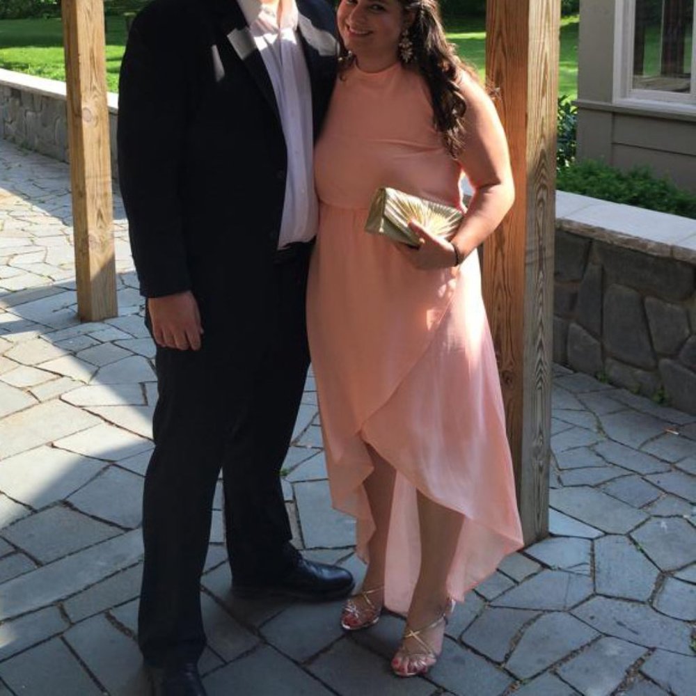 The Limited High Low Dress with Lace Back